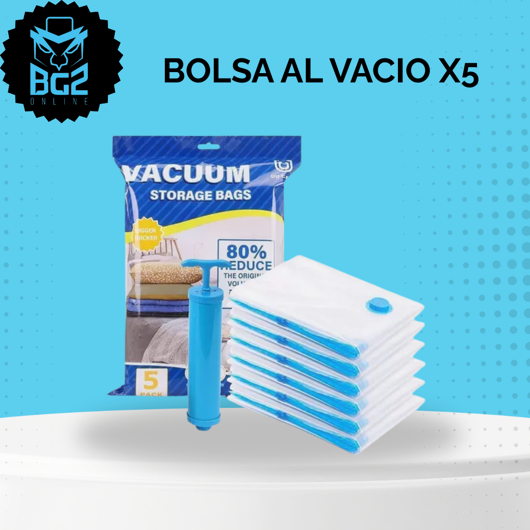 BOLSA AL VACIO X5